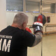 Mann beim Boxen, Foto von Neele Kühn