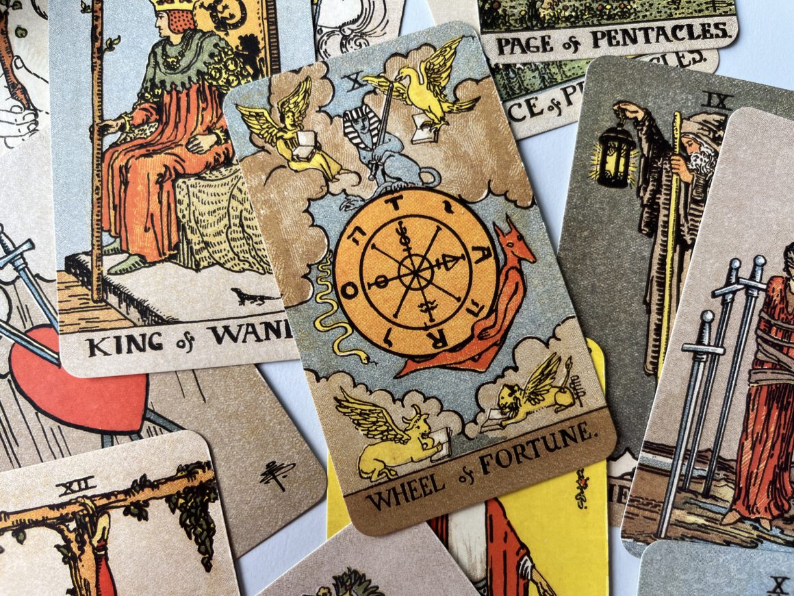 Tarotkarten, Foto von Joke Münzer