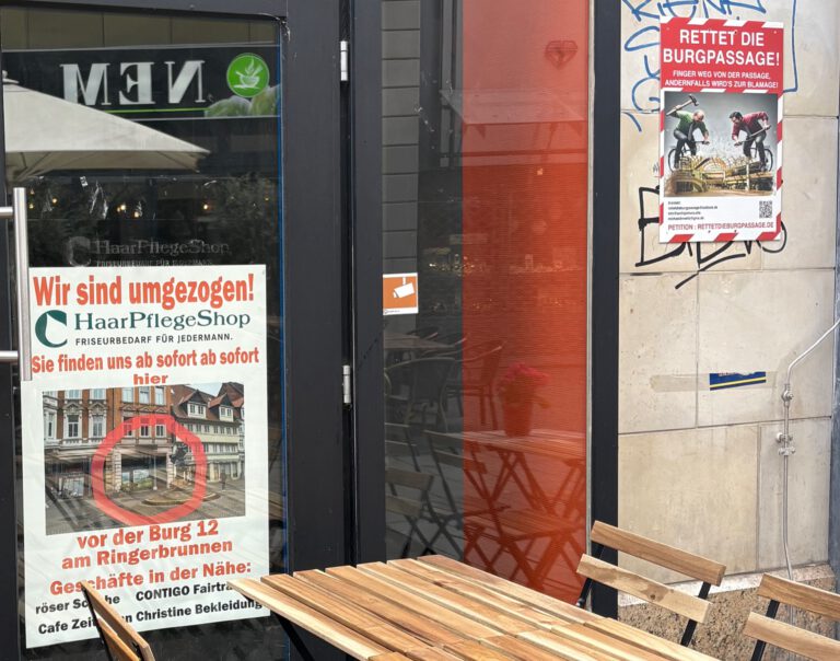 Leerstehendes Geschäft, Foto von Sina Nikiforyak