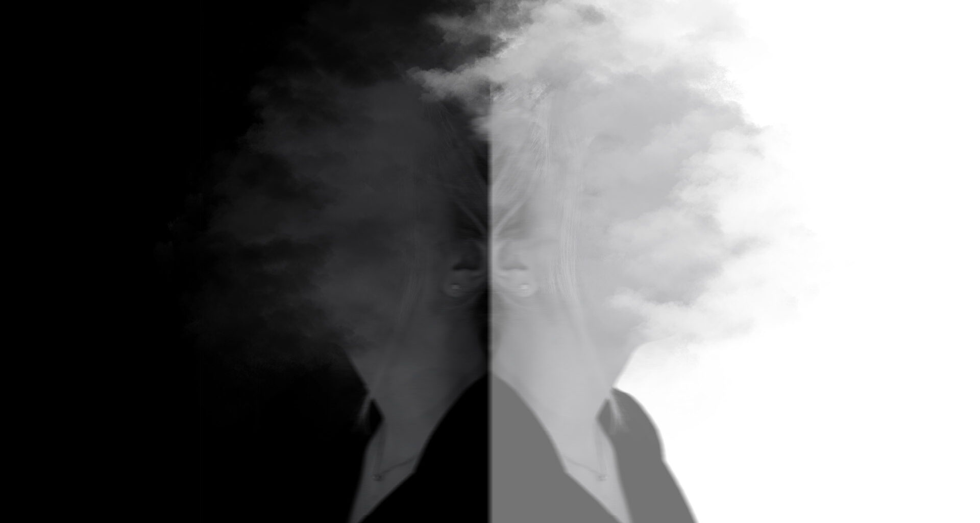 Verfremdetes Selbstportrait, Foto von Sophie Wehrstedt