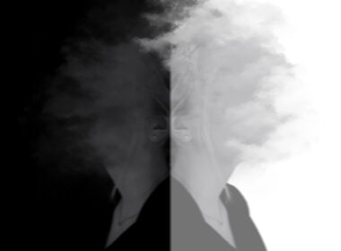 Verfremdetes Selbstportrait, Foto von Sophie Wehrstedt