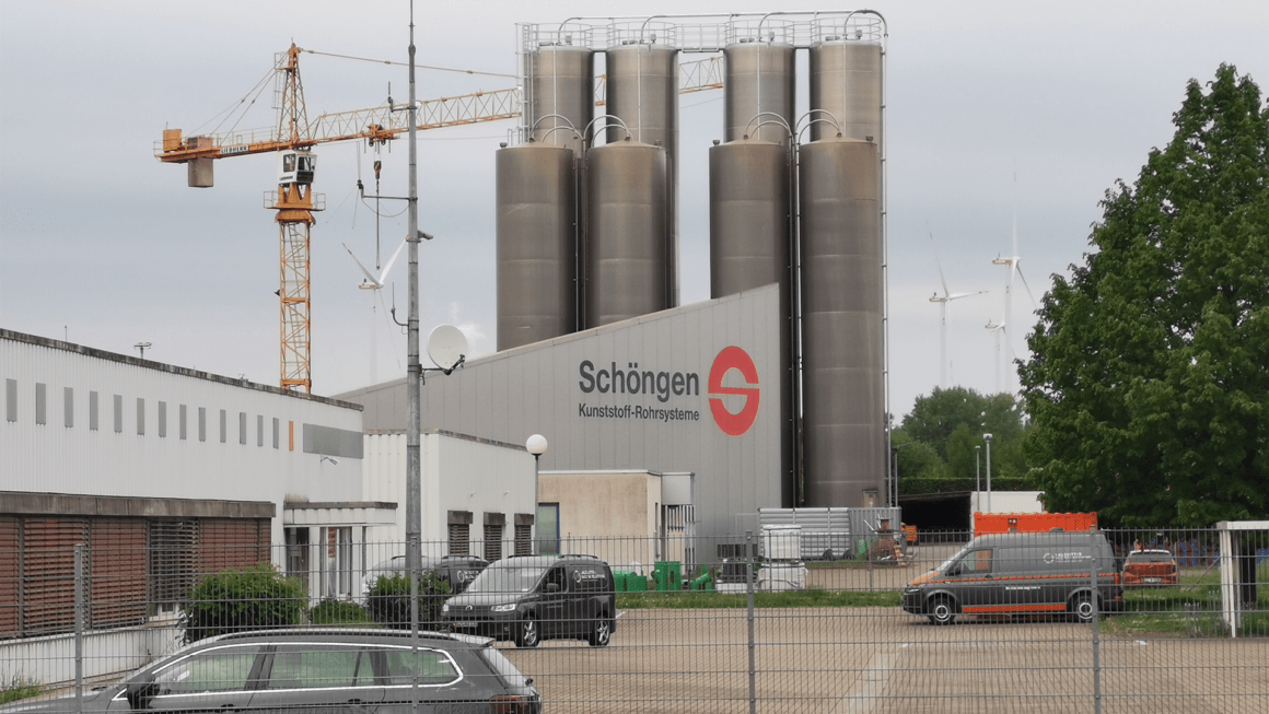 Gelände des Unternehmens „Schöngen“ in Salzgitter. Foto von Sascha Reymann