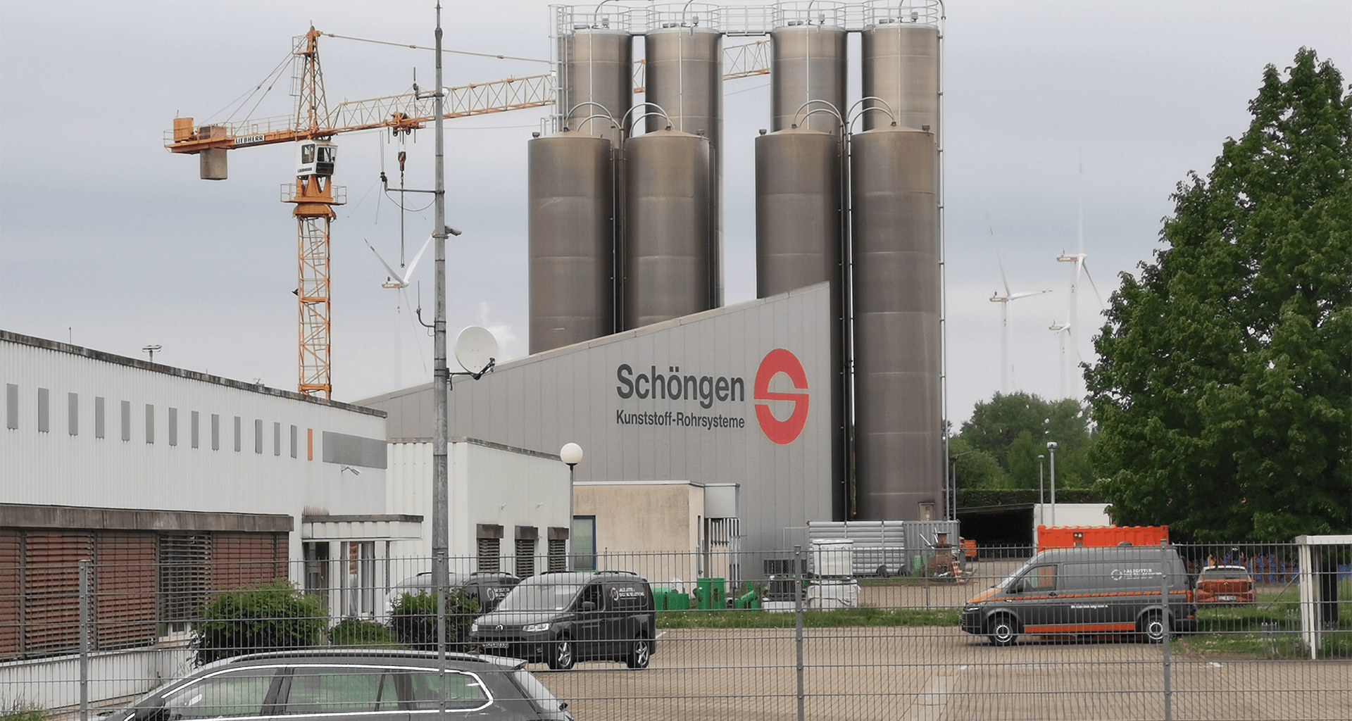 Gelände des Unternehmens „Schöngen“ in Salzgitter. Foto von Sascha Reymann