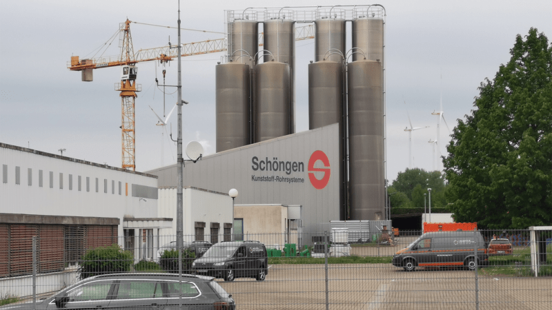 Gelände des Unternehmens „Schöngen“ in Salzgitter. Foto von Sascha Reymann