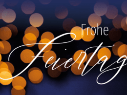 Frohe Feiertage, Foto von Ostfalia