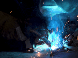Johannes Damrow beim Stahlschweißen, Foto von Wiebke Grümpel