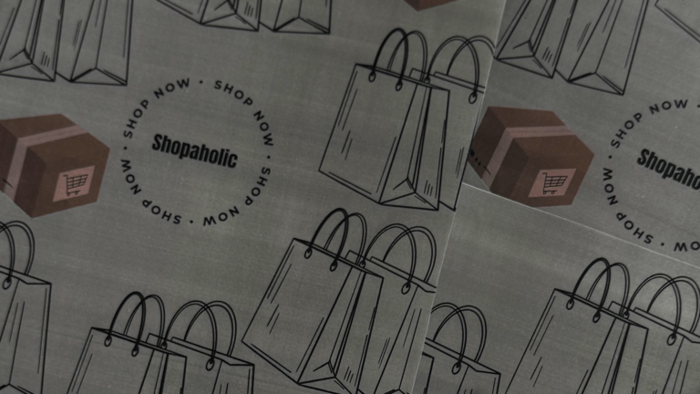 Verpackungspapier, erstellt von Giada Berti