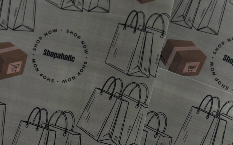 Verpackungspapier, erstellt von Giada Berti