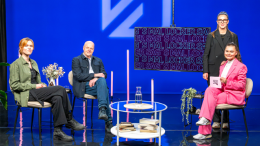 Hans-Günter Gerhold, Alicia Hartenbach, Milena Daniel und Elisa Salvadori, Foto von Tonio Vakalopoulos