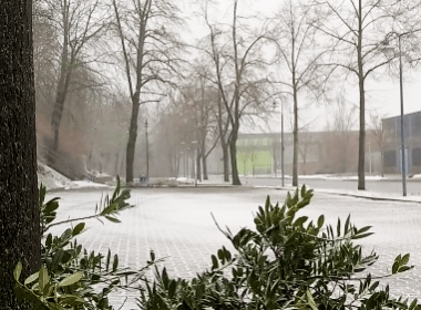 Ostfalia Campus Salzgitter im Winter, Foto Ostfalia