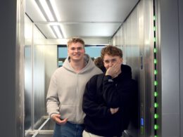 Luis Lindemann und Valentin Bölsing, Foto von Lilly Büttner