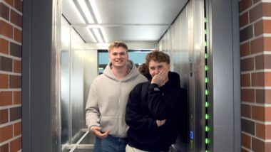 Luis Lindemann und Valentin Bölsing, Foto von Lilly Büttner