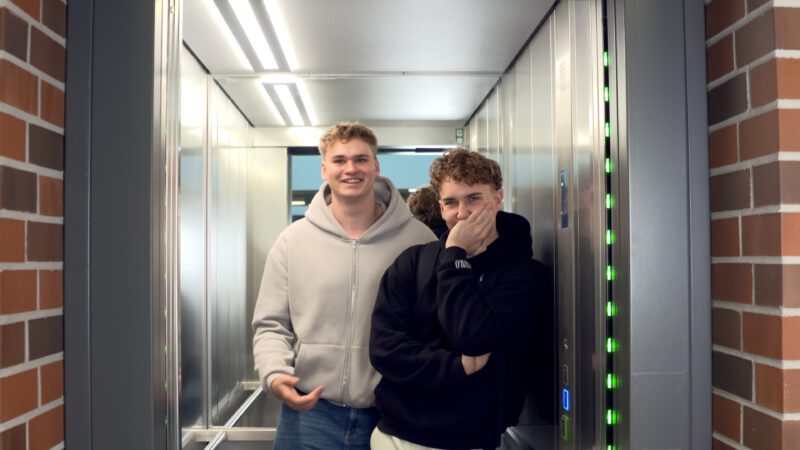 Luis Lindemann und Valentin Bölsing, Foto von Lilly Büttner