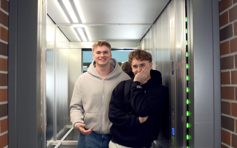 Luis Lindemann und Valentin Bölsing, Foto von Lilly Büttner