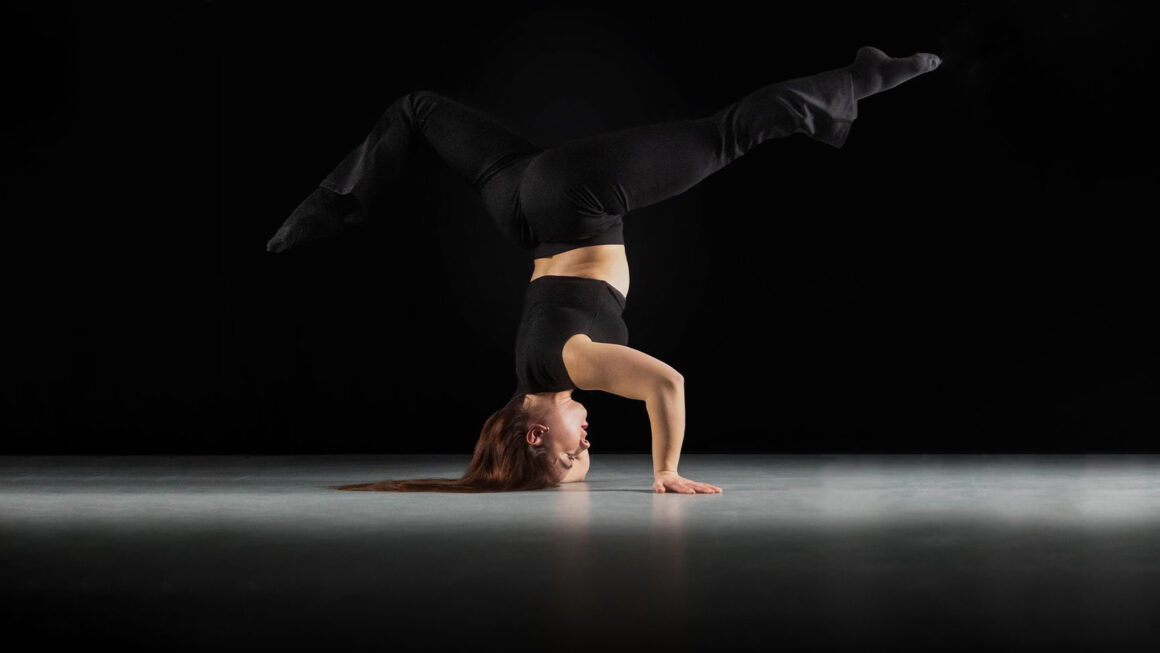 Kim Biskat beim Tanzen, Foto von Amelie Borchers