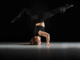 Kim Biskat beim Tanzen, Foto von Amelie Borchers