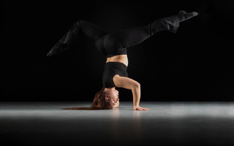 Kim Biskat beim Tanzen, Foto von Amelie Borchers