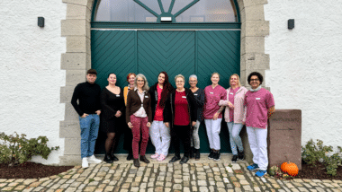 Titelbild: Team des Hospizzentrum Wolfenbüttel, Foto von Annika Pampuch